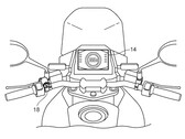 Il display TFT della strumentazione e i comandi montati sul manubrio consentono di passare dalla vista ampia a quella ingrandita (fonte: Suzuki)