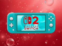 Switch Lite con il logo di Nintendo Switch 2 (Fonte: Nintendo of America con modifiche)