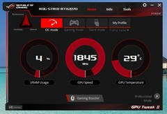 Asus GPU Tweak II (Modalità OC)