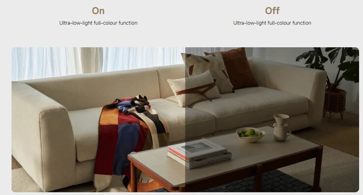 Viene pubblicizzata una forte visione notturna a colori. (Fonte immagine: Xiaomi)
