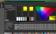 ColorChecker prima della calibrazione (sRGB)