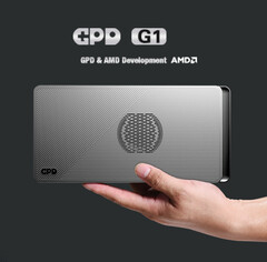 Il GPD G1 si affida ancora a una GPU AMD RDNA 3 per computer portatili. (Fonte: GPD)