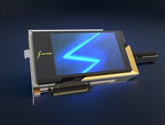 La GPU di gioco MSI GeForce RTX 5090 Lightning Z è la scheda consumer più potente del pianeta in questo momento. (Fonte immagine: MSI via VideoCardz, modificato)