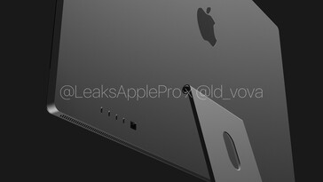 2021 iMac Pro. (Fonte del rendering fatto dai fan: @ld_vova)