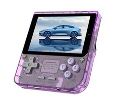 Il Powkiddy V10 è disponibile in diversi colori, tra cui questa affascinante finitura viola trasparente. (Fonte: Powkiddy)