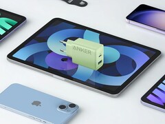 Il caricatore da parete da 20W di Anker è ora disponibile nei colori viola e verde. (Fonte: Anker)