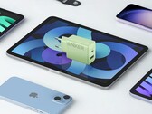 Il caricatore da parete da 20W di Anker è ora disponibile nei colori viola e verde. (Fonte: Anker)
