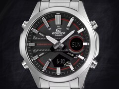 L&#039;orologio Edifice EFV-C120D-1A4 di Casio (nella foto) è ora disponibile nel Regno Unito. (Fonte: Casio)