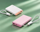 L’Oppo 33 W Pocket Charge è disponibile nelle varianti di colore rosa chiaro e kaki.