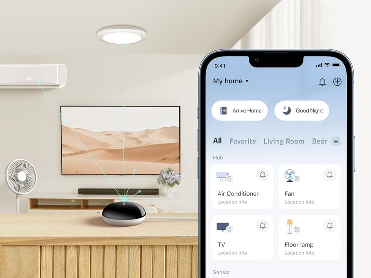 Il TP-Link Tapo H110 Smart IR & IoT Hub. (Fonte: TP-Link)