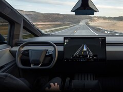 Tesla Full Self-Driving in azione in un Cybertruck (fonte: Tesla)