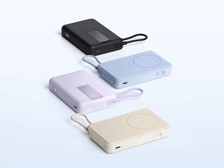 La Xiaomi Magnetic Power Bank 10000 (nella foto) con supporto incorporato. (Fonte: Xiaomi)