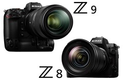 L'ammiraglia Nikon Z9 e la sua sorella minore, la Z8 (Fonte: Nikon - a cura di)