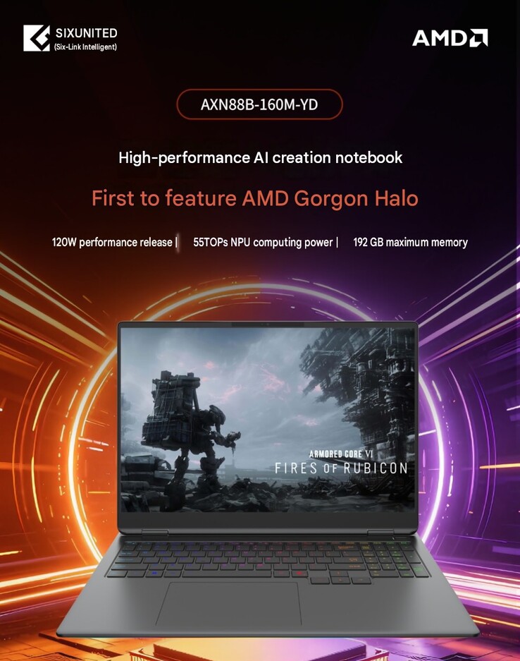 I portatili basati su AMD Gorgon Helio saranno disponibili con ben 192 GB di RAM.