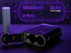 Ampax è un power bank modulare con batterie sostituibili