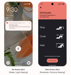 Si scopre che i telefoni Android sono anche sismometri in tasca. (Fonte immagine: Google)