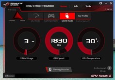 Asus GPU Tweak (Modalità Silenziosa)