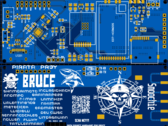 Bruce PCB v1 Smoochiee render (Fonte: PCBWay)