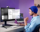 Logitech presenta il software Logi AI Prompt Builder e il mouse Ai Edition M750 per accedere con un solo pulsante a ChatGPT. (Fonte: Logitech)