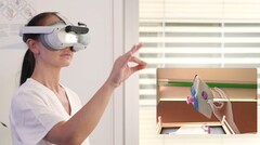 Ultraleap rilascia il software Hyperion con un migliore tracciamento della mano per controllare i mondi VR a mani libere. (Fonte: Ultraleap)