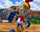 Uno screengrab di Billy Hatcher e l'uovo gigante