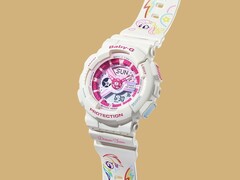 Il Casio Baby-G BA-110XMLP25-7PFUN (nella foto) è l'ultimo orologio progettato in collaborazione con My Little Pony. (Fonte: Casio)