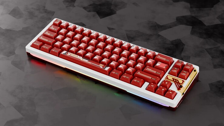 Chilkey offrirà anche lo Slice68 HE in tema EVA-02 rosso. (Fonte: Chilkey)