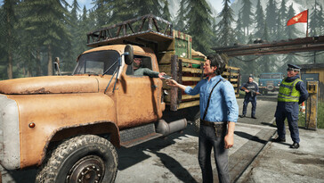 Un'immagine che mostra un comando in Contraband Police.
