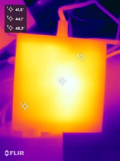 Alimentatore durante il test di stress