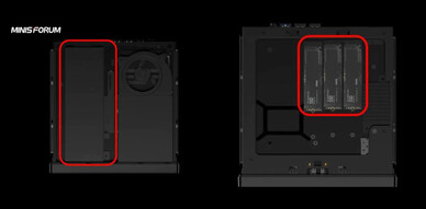 Supporto GPU e SSD (fonte immagine: MiniXPC)