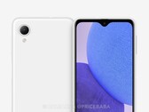  Galaxy A23e sostituisce le quattro fotocamere posteriori di Galaxy A23 con un unico sensore posteriore. (Fonte: @OnLeaks &amp; Pricebaba)