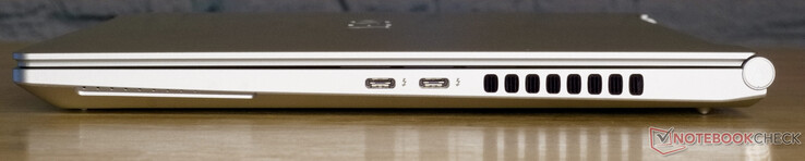 2x USB-C con Thunderbolt 4 e DisplayPort