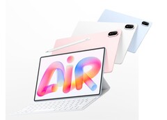 L'Huawei MatePad Air (2026) presenta un design rinnovato con un modulo fotocamera semplificato.