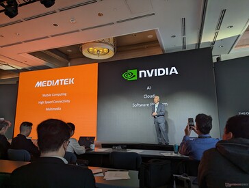Le diverse funzioni di un futuro EV saranno suddivise tra i chip MediaTek e Nvidia