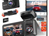 La dash cam Redtiger F17 Plus è dotata di un sistema a quattro telecamere (fonte: Redtiger)