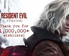 Resident Evil Requiem festeggia 1 milione di liste dei desideri su più piattaforme. Messaggio di ringraziamento nella foto (fonte immagine: account X di Resident Evil)