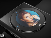 Il design brevettato includerà anche un piccolo display. (Fonte: LetsGoDigital)