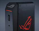 Asus ha progettato il ROG NUC 2025 per essere utilizzato in verticale, proprio come il suo predecessore. (Fonte: Asus)