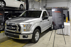 Ford F-150 in mostra al laboratorio NVFEL (immagine: EPA)