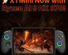 OneXPlayer X1 Mini rivaleggia con l'originale Lenovo Legion Go con un display identico. (Fonte: One-Netbook)
