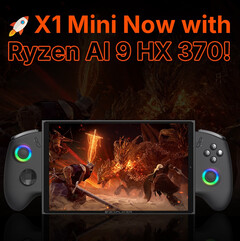 OneXPlayer X1 Mini rivaleggia con l&#039;originale Lenovo Legion Go con un display identico. (Fonte: One-Netbook)