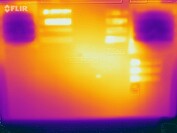 Sviluppo del calore lato inferiore (stress test)
