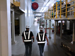 La fabbrica di batterie Tesla LFP in Nevada. (Fonte: Tesla)