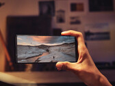 Sony fa molto del display dell'Xperia 1 III nei materiali di marketing. (Fonte: Sony)