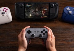 Il controller 8BitDo Pro 3 può essere collegato a uno Steam Deck tramite Bluetooth o USB. (Fonte immagine: 8BitDo)