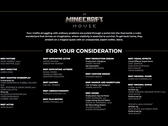 Uno screengrab della campagna gestita da Warner Brothers per A Minecraft Movie (fonte: Warner Bros)