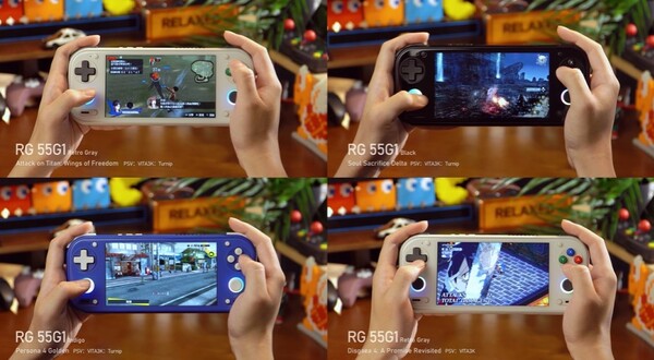 L’Anbernic RG 55G1 sarà in grado di emulare diversi dispositivi, compresi alcuni giochi leggeri per Nintendo Switch.