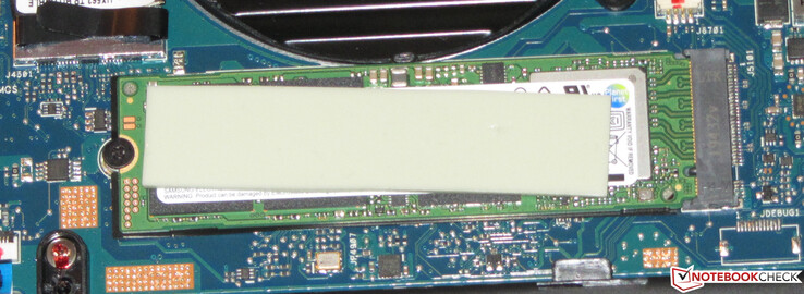 Un SSD NVMe è usato come drive di sistema