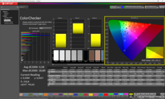 Calibrato con Calman Colorchecker