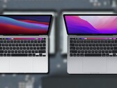 Sembra che l'unità SSD da 256 GB dell'MBP 13 M1 sia più veloce dell'unità da 256 GB dell'MBP 13 M2. (Fonte immagine: Apple - modificato)